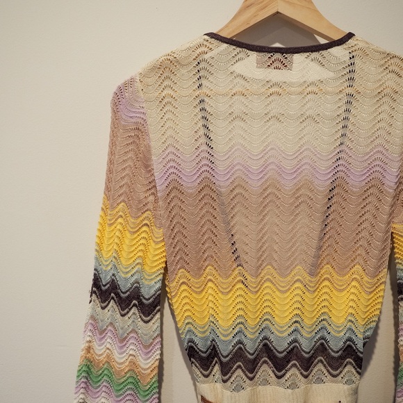 Missoni Wrap Sweater in Medium - Picture 3 of 10